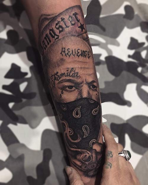Gang tattoo design