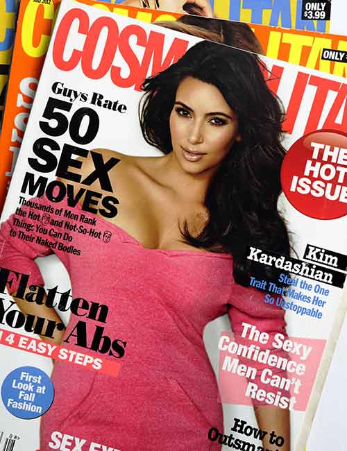Cosmopolitan is among the top fashion magazines