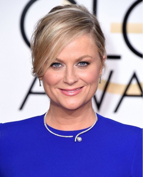 Amy Poehler  Jewelry At Golden Globes 2015
