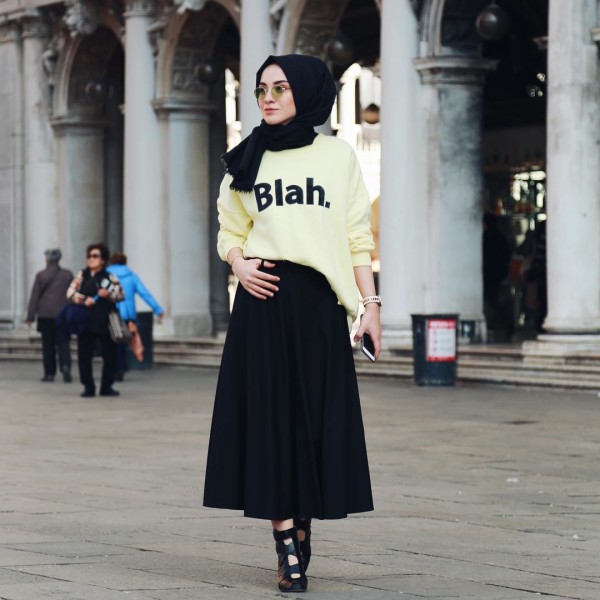 Modern hijab Style