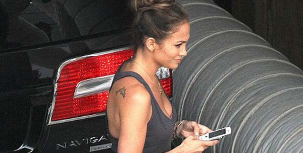 Jennifer Lopez tattoos