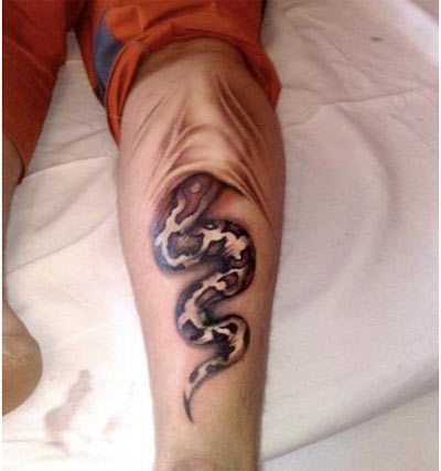 Snake tattoo design